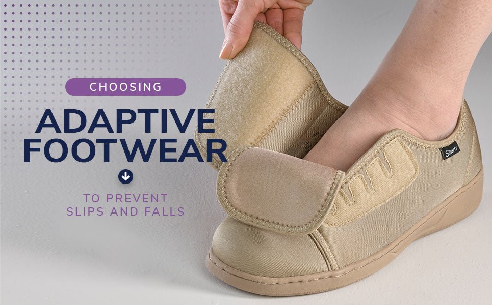 Choosing Adaptive Footwear to Prevent Slips and Falls