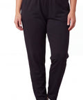 Women's Premium Cotton Stretch High-Waisted Black Leggings - Dressy Comfort in an Everyday Essential - Silverts 1