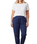 Women's Premium Cotton Stretch High-Waisted Black Leggings - Dressy Comfort in an Everyday Essential