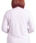 Women's Relaxed fit Long Sleeved Turtleneck Top - Silverts 14