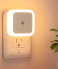 2-Pack: LED Night Light, Plug-in Wall Sconce with Auto Dusk to Dawn Sensor