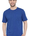 Men's Heavyweight Short Sleeve Crew Neck with Pocket T-Shirt - Silverts 1