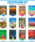 Picture Book Set for Seniors with Dementia - Alzheimer's Activity for Adults - for Patients in Nursing Home - Gifts for Elderly - Memory Care Games - Stroke Rehab - Brain Exercise - Parkinson Product