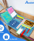 Fidget Blanket for Adults with Dementia & Alzheimer's, sensory activities for dementia patients