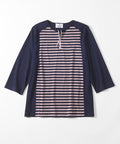 Womens Adaptive Open Back Top with Zippered-Neck