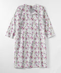 100% Cotton Flannel Hospital Gown with Snaps - Clearance