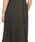Sakkas Egan Women's Long Embroidered Caftan Dress / Cover Up With Embroidered Cap Sleeves
