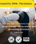 Knee-High Compression Socks - Stripes