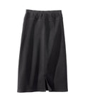 Women's Self Dressing Pull-On Denim Midi Skirt