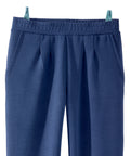 Women's Soft Pleated Front Pull-On Pants