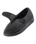 Women’s Soft Slippers with Easy Closures – Adjustable Fit (Regular to Extra Wide)