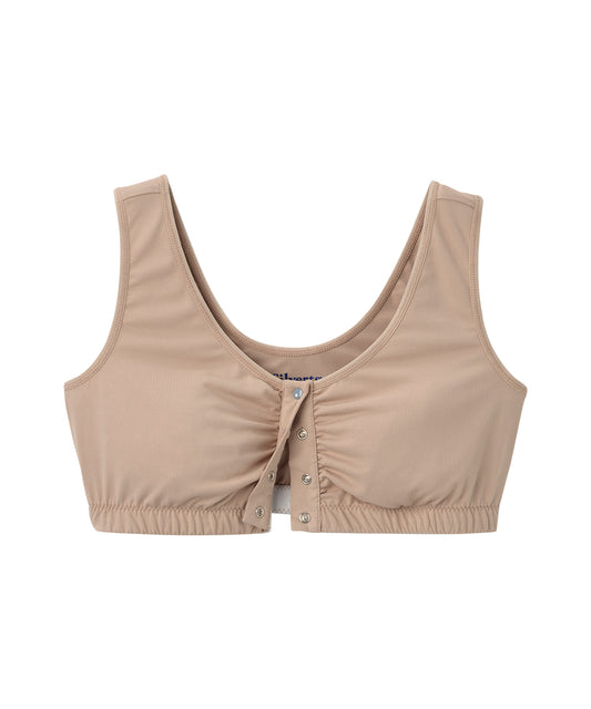 Women's Adaptive Front Snap Closure Bra - Silverts 2
