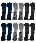 Unisex Hospital Slipper-Grip Socks - 6 Pack - Clearance