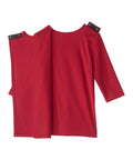 Women's Open Back Seasonal Print Top - Silverts 2