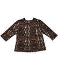 Women's Open Back Shirred Top
