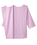 Women's Open Back 3/4 Length Sleeve Top with Embroidery - Silverts 45