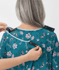 Women's No Peek Hospital & Home Care Gown - Silverts 2