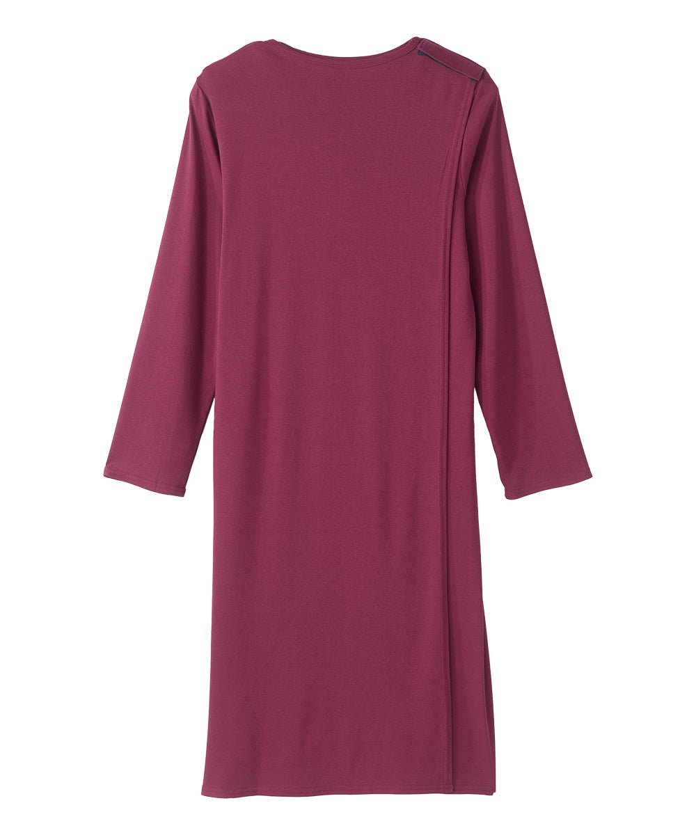 Women's No Peek Hospital & Home Care Long Sleeve Gown - Silverts 37