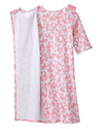 Open Back Knit Nightgown with Lace Trim - Clearance - Silverts 5