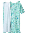 Open Back Knit Nightgown with Lace Trim - Clearance - Silverts 3