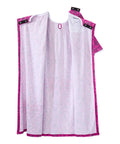Open Back Knit Nightgown with Lace Trim - Clearance