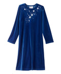 Women's Open Back Velvet Dress - Silverts 11