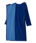 Women's Open Back Velvet Dress - Silverts 12