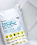 Rinse Free Bath Sponges – Quick Clean Mitts for Bath-Free Washing