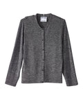 Women's Open Back Knit Button Top - Silverts 1