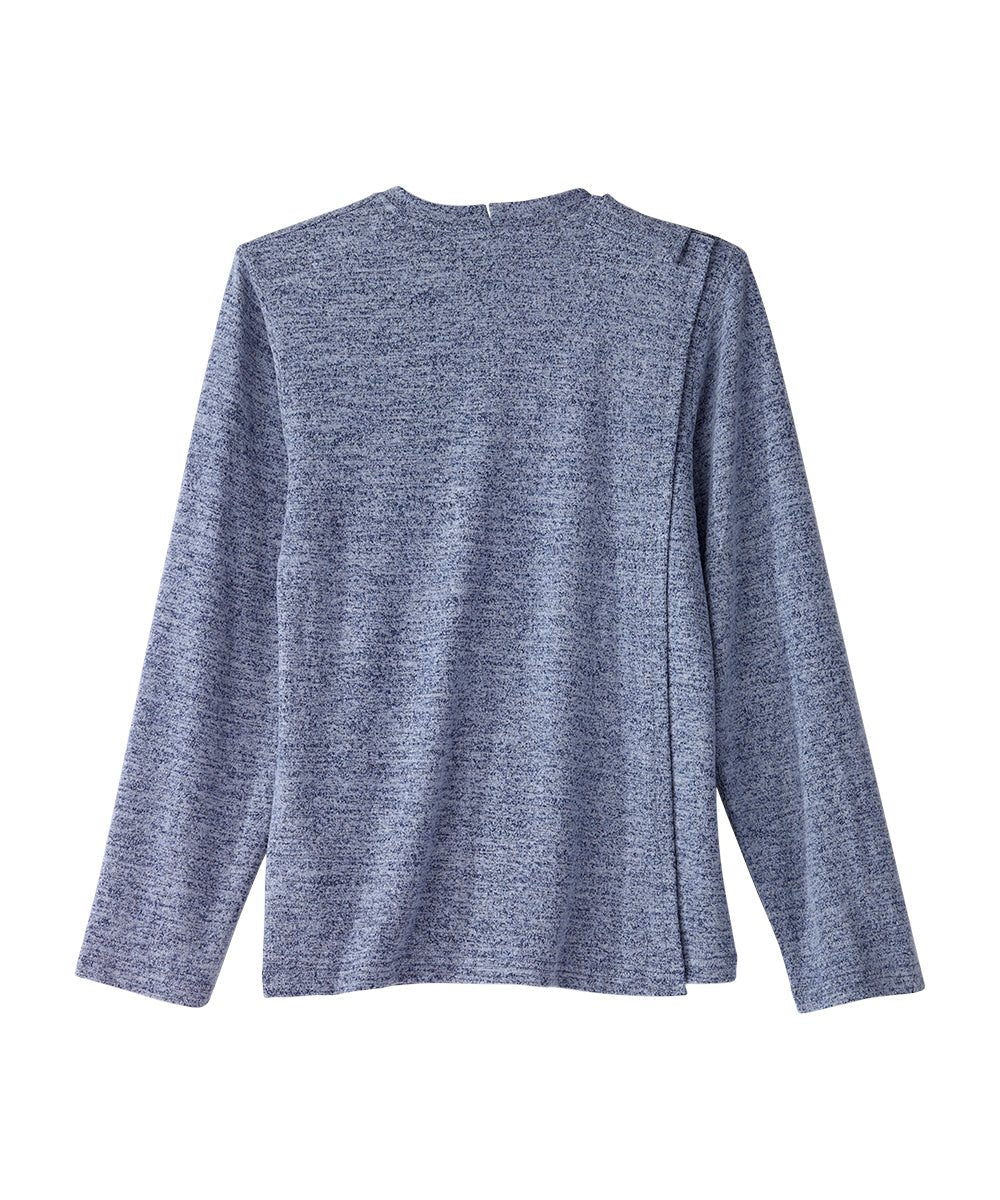 Women's Open Back Knit Button Top - Silverts 8