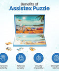 Dementia Puzzle 36 Large Pieces Jigsaw – Beach Fun