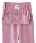 Women's Self Dressing Easy Zip Linen Capris