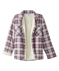 Men's Magnetic Closure Sherpa Lined Shirt Jacket - Clearance