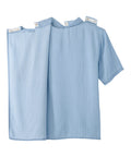 Men's Open Back Short Sleeve Button-Down
