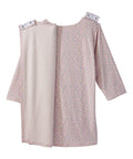 Women's Open Back Gathered Scoop Neck Top