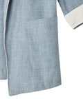 Women's Embroidered Linen Blazer