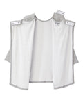 Women's Open Back Active Crew Neck Top