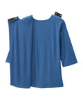Women's Open Back Active Crew Neck Top