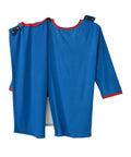 Women's Open Back Color Block Top