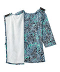 Women's Open Back Criss Cross Neckline Top