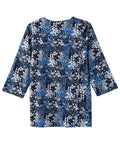 Women's Open Back Faux Button Top