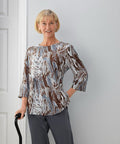 Women's Open Back High-Low Top