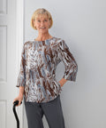 Women's Open Back High-Low Top - Clearance