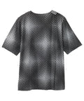 Women's Open Back Short Sleeve Twofer Top
