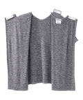 Men's Open Back V-Neck Pocket T-Shirt