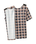 Men's Open Back V-Neck Pocket T-Shirt