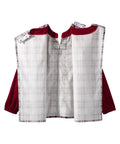 Women's Open Back Embroidered Long Sleeve Blouse