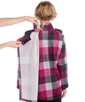 Women's Open Back Cowl Neck Top