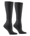 2 Pack Diabetic Soft Cotton Socks Black