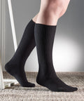 2 Pack Diabetic Soft Cotton Socks Black